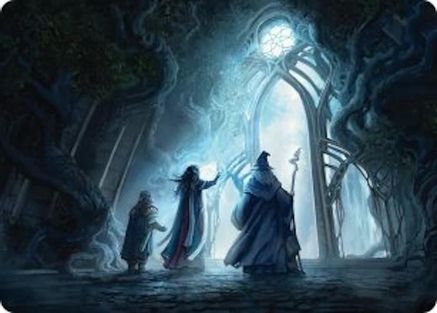 Uncover the Moon-Letters Art Card (ASHOB-013) [Art Series: The Hobbit]