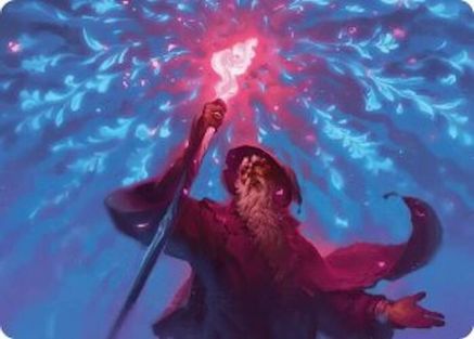 Wizard's Staff Art Card (ASHOB-015) [Art Series: The Hobbit]