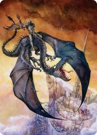 Witch-king, Bringer of Ruin Art Card (ASHOB-032) [Art Series: The Hobbit]