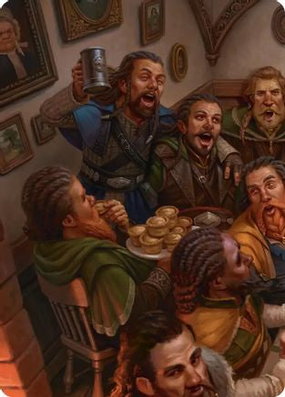Fili and Kili, Joyous Art Card (1/12) (ASHOB-001) [Art Series: The Hobbit]