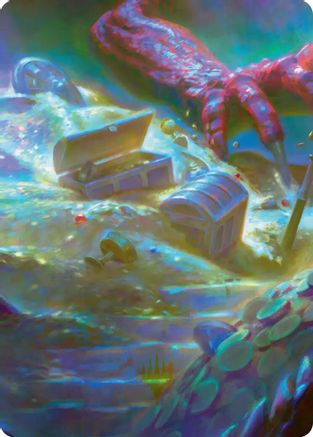 Dragon's Desire Art Card (11/12) (ASHOB-011) [Art Series: The Hobbit]