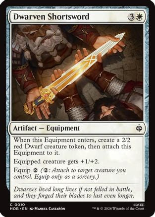 Dwarven Shortsword (HOB-010) [The Hobbit] Foil