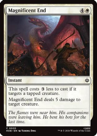 Magnificent End (HOB-020) [The Hobbit]