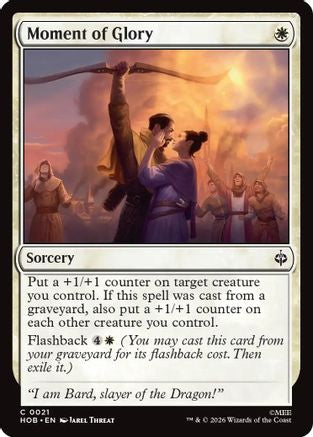 Moment of Glory (HOB-021) [The Hobbit] Foil