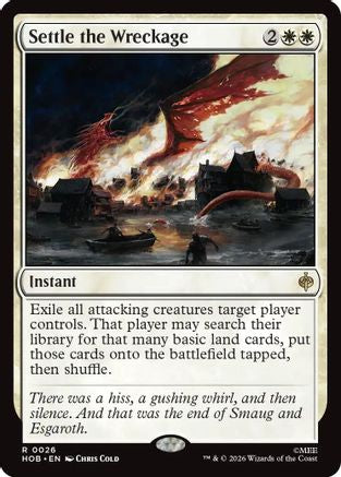 Settle the Wreckage (HOB-026) [The Hobbit]