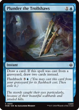 Plunder the Trollshaws (HOB-051) [The Hobbit] Foil