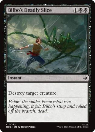 Bilbo's Deadly Slice (HOB-062) [The Hobbit] Foil