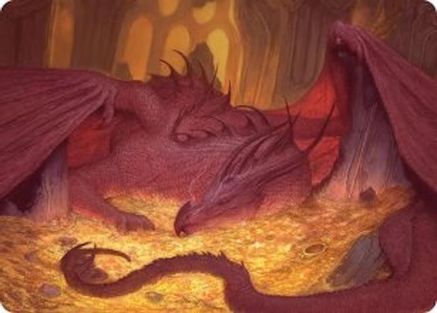 Smaug the Magnificent Art Card (ASHOB-043) [Art Series: The Hobbit]