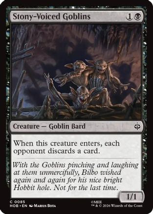 Stony-Voiced Goblins (HOB-085) [The Hobbit]