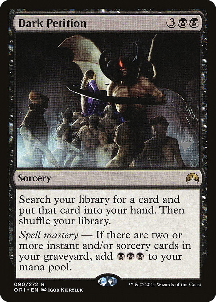 Dark Petition (PPKHM-090) [Promo Pack: Magic Origins Promos]