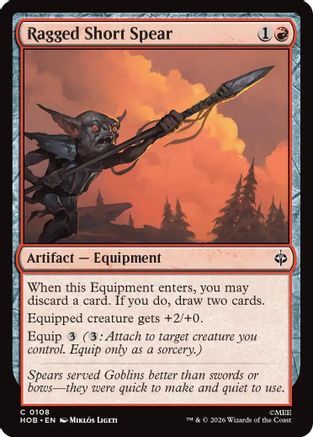 Ragged Short Spear (HOB-108) [The Hobbit]