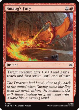 Smaug's Fury (HOB-111) [The Hobbit] Foil