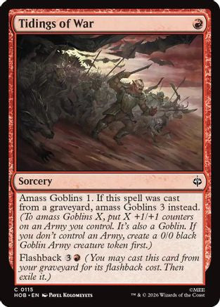 Tidings of War (HOB-115) [The Hobbit] Foil
