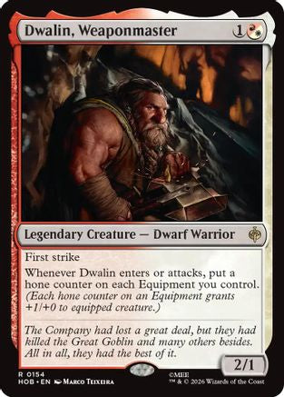 Dwalin, Weaponmaster (HOB-154) [The Hobbit] Foil