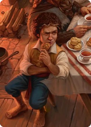 Bilbo, Fellow Conspirator Art Card (4/12) (ASHOB-004) [Art Series: The Hobbit]