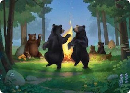 Dancing from Dark to Dawn Art Card (ASHOB-021) [Art Series: The Hobbit]