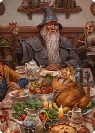 Gandalf, Party Guest Art Card (2/12) (ASHOB-002) [Art Series: The Hobbit]