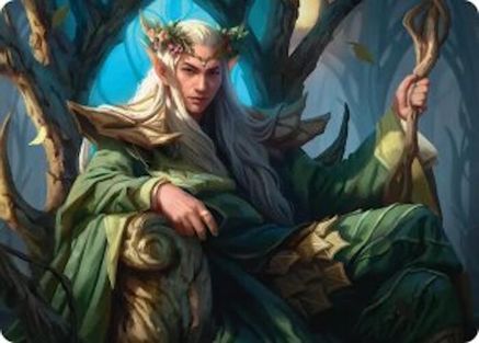 Thranduil, the Elvenking Art Card (ASHOB-022) [Art Series: The Hobbit]