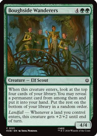 Boughside Wanderers (HOB-121) [The Hobbit] Foil