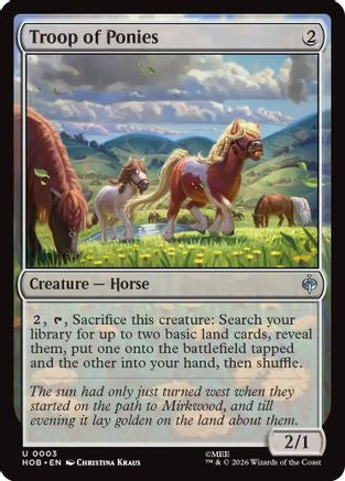 Troop of Ponies (HOB-003) [The Hobbit]