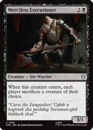 Merciless Executioner (HOC-188) [The Hobbit: Eternal-Legal]