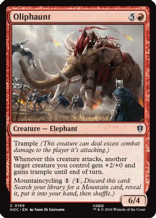 Oliphaunt (HOC-199) [The Hobbit: Eternal-Legal]