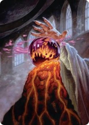Palantir of Orthanc Art Card (ASHOB-037) [Art Series: The Hobbit]