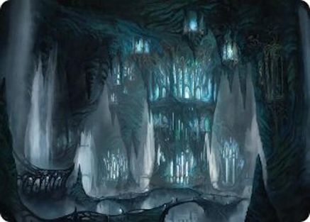 Elvenking's Halls Art Card (ASHOB-023) [Art Series: The Hobbit]