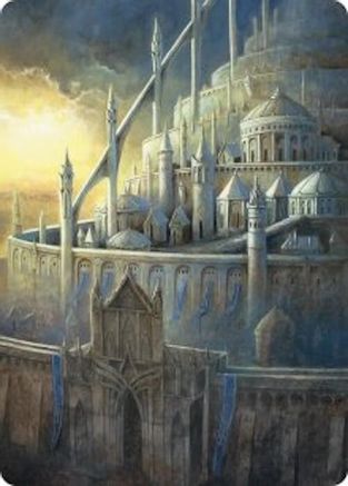 Minas Tirith Art Card (ASHOB-038) [Art Series: The Hobbit]