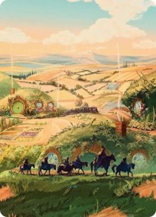 Plains Art Card (ASHOB-041) [Art Series: The Hobbit]