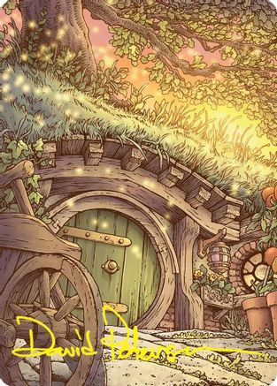 Plains (Summer) Art Card (Gold-Stamped Signature) (ASHOB-045) [Art Series: The Hobbit]