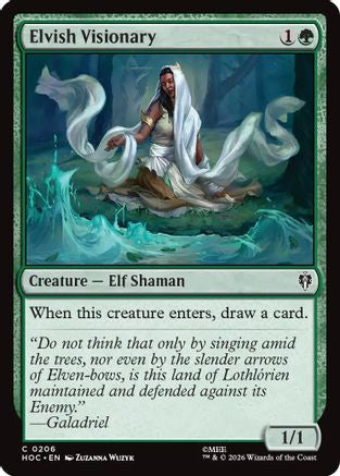 Elvish Visionary (HOC-206) [The Hobbit: Eternal-Legal]