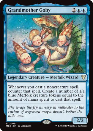 Grandmother Goby (009) [Mystery Booster Commander Edition]