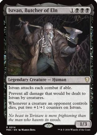 Istvan, Butcher of Eln (014) [Mystery Booster Commander Edition]