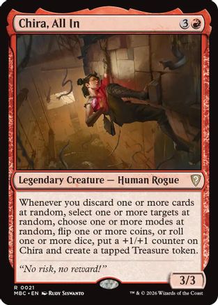Chira, All In (021) [Mystery Booster Commander Edition]