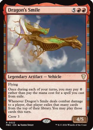 Dragon's Smile (022) [Mystery Booster Commander Edition]