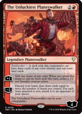The Unluckiest Planeswalker (026) [Mystery Booster Commander Edition]