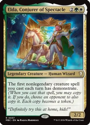 Elda, Conjurer of Spectacle (037) [Mystery Booster Commander Edition]