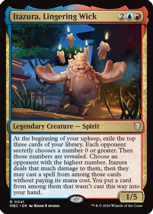 Itazura, Lingering Wick (041) [Mystery Booster Commander Edition]