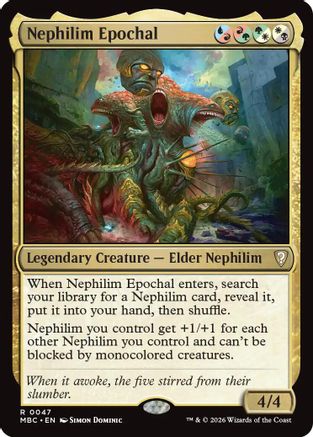 Nephilim Epochal (047) [Mystery Booster Commander Edition] Foil