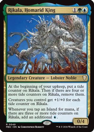 Rikala, Homarid King (049) [Mystery Booster Commander Edition]
