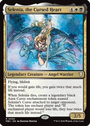 Selenia, the Cursed Heart (050) [Mystery Booster Commander Edition]