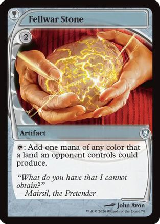 Fellwar Stone (Future Sight) (074) [Mystery Booster Commander Edition]