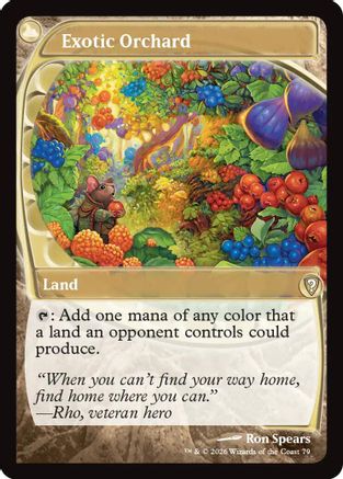 Exotic Orchard (Future Sight) (079) [Mystery Booster Commander Edition]