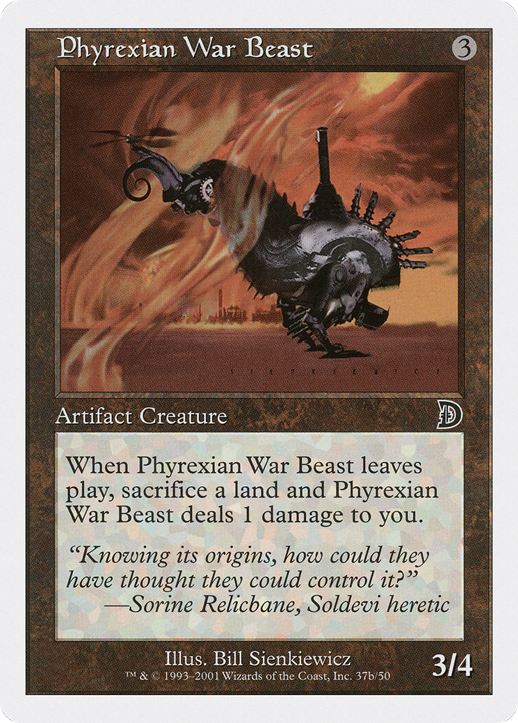 Phyrexian War Beast (DKM-37B) [Deckmasters]