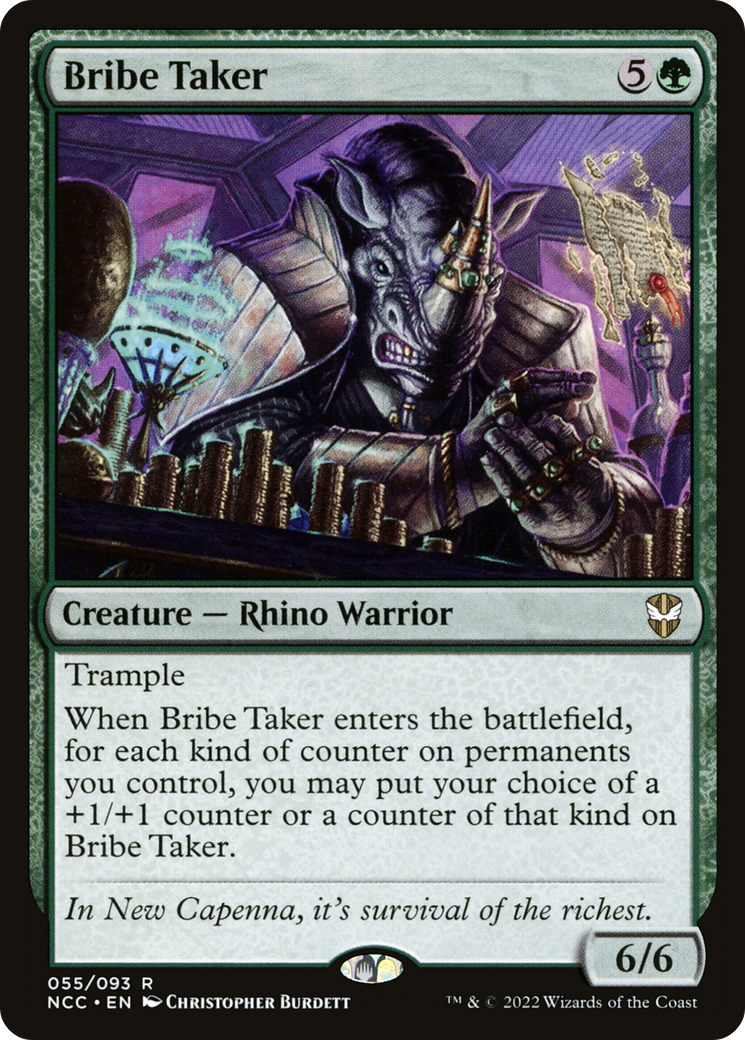 Bribe Taker (NCC-055) [New Capenna Commander]