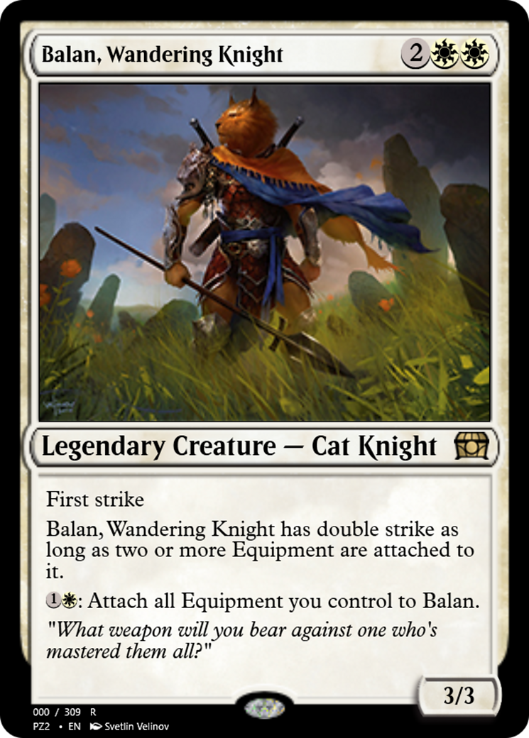 Balan, Wandering Knight (PZ2-65757) [Treasure Chest] Foil