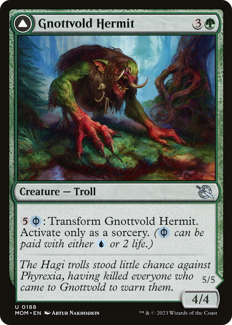 Gnottvold Hermit (MOM-188) [March of the Machine] Foil