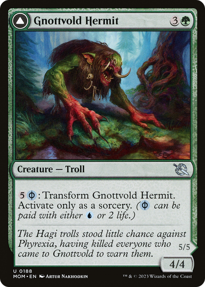 Gnottvold Hermit (MOM-188) [March of the Machine] Foil
