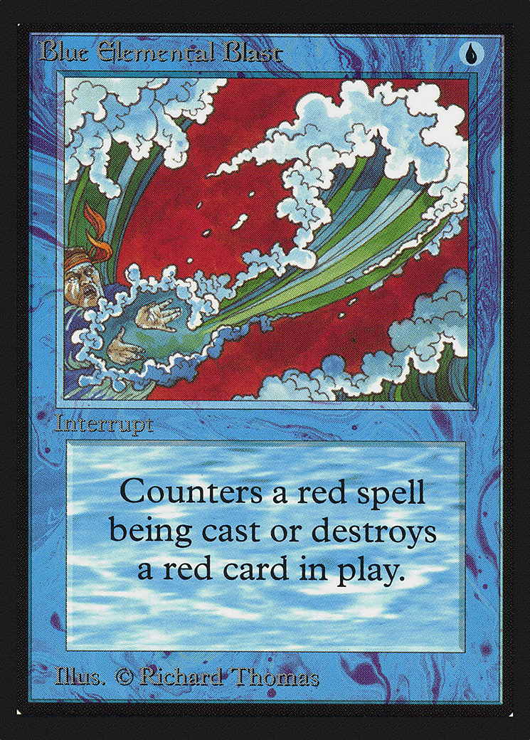 Blue Elemental Blast (IE) [Intl. Collectors' Edition]